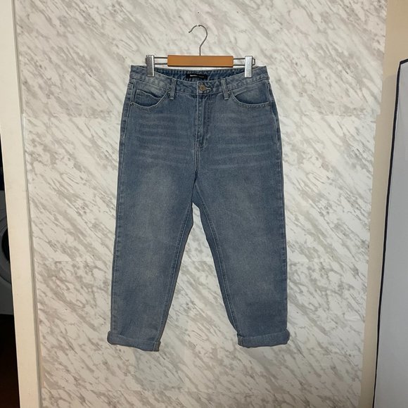 Bluenotes High Rise Mom Jeans Blue Size 29 - Picture 3 of 7